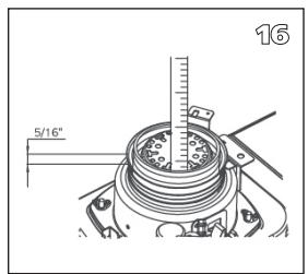 QLIMA R8128SC - R7224SC - R8224SC - R8227SC - KONTROLLERA ATT VÄRMAREN AR AVSTÄNGD OCH HELT AVSVALNAD INNAN DU BYTER VEKE. - 14