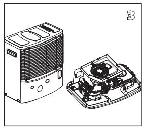 QLIMA R8128SC - R7224SC - R8224SC - R8227SC - L DER OFEN MUSS GANZ ABGEKühLT SEIN, BEVOR SIE MIT DEM DOCHTWECHSEL BEGINNEN. - 1