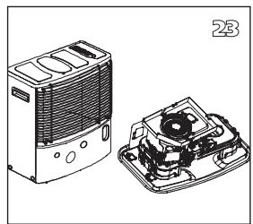 QLIMA R8128SC - R7224SC - R8224SC - R8227SC - L PRIMA DI PROCEDURE ALLA SOSTITUZIONE DELLO STOPPINO, LA STUFA DEVE ESSERE SPENTA E COMPLETAMENTE FREDDA. - 21