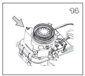 QLIMA R8128SC - R7224SC - R8224SC - R8227SC - L DER OFEN MUSS GANZ ABGEKühLT SEIN, BEVOR SIE MIT DEM DOCHTWECHSEL BEGINNEN. - 12
