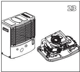 QLIMA R8128SC - R7224SC - R8224SC - R8227SC - ANTES DE SUBSTITUIR A MECHA, A ESTUFA DEVE ESTAR APAGADA E COMPLETAMENTE FRIA. - 21
