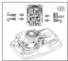 QLIMA R8128SC - R7224SC - R8224SC - R8227SC - L ENSURE THAT THE HEATER IS OFF AND COMPLETELY COOL BEFORE STARTING TO REPLACE THE WICK. - 16