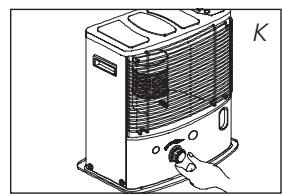 QLIMA R8128SC - R7224SC - R8224SC - R8227SC - C ACENDER O AQUECEDOR - 4