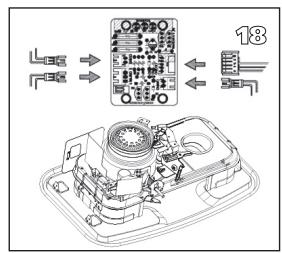 QLIMA R8128SC - R7224SC - R8224SC - R8227SC - L DER OFEN MUSS GANZ ABGEKühLT SEIN, BEVOR SIE MIT DEM DOCHTWECHSEL BEGINNEN. - 16