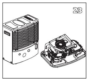 QLIMA R8128SC - R7224SC - R8224SC - R8227SC - L DER OFEN MUSS GANZ ABGEKühLT SEIN, BEVOR SIE MIT DEM DOCHTWECHSEL BEGINNEN. - 21