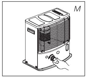 QLIMA R8128SC - R7224SC - R8224SC - R8227SC - B RIFORNIMENTO DEL COMBUSTIBLE - 7