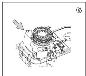 QLIMA R8128SC - R7224SC - R8224SC - R8227SC - ANTES DE SUBSTITUIR A MECHA, A ESTUFA DEVE ESTAR APAGADA E COMPLETAMENTE FRIA. - 4