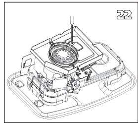 QLIMA R8128SC - R7224SC - R8224SC - R8227SC - ANTES DE SUBSTITUIR A MECHA, A ESTUFA DEVE ESTAR APAGADA E COMPLETAMENTE FRIA. - 20
