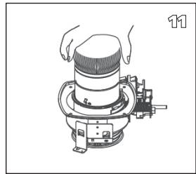 QLIMA R8128SC - R7224SC - R8224SC - R8227SC - L PRIMA DI PROCEDURE ALLA SOSTITUZIONE DELLO STOPPINO, LA STUFA DEVE ESSERE SPENTA E COMPLETAMENTE FREDDA. - 9