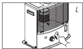 QLIMA R8128SC - R7224SC - R8224SC - R8227SC - D LÄMMITTIMEN POLTTAMINEN - 1