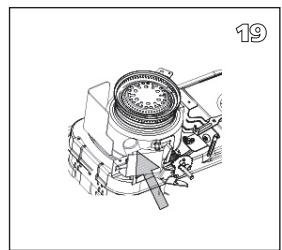 QLIMA R8128SC - R7224SC - R8224SC - R8227SC - L ANTES DE COMENZAR A CAMBIAR LA MECHA, LA ESTUFA TIENE QUE ESTAR APAGADA Y COMPLETAMENTE FRIA. - 6
