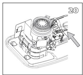 QLIMA R8128SC - R7224SC - R8224SC - R8227SC - L ANTES DE COMENZAR A CAMBIAR LA MECHA, LA ESTUFA TIENE QUE ESTAR APAGADA Y COMPLETAMENTE FRIA. - 7