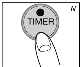 TECTRO SRE 1328C - SRE 1528 C-2 - F DIE BENUTZUNG DER ZEITSCHALTUHR (TIMER) - 1