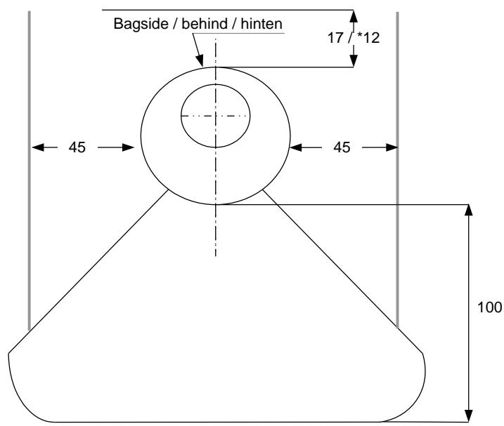 ADURO 1.4 - Placement du poèle/distance requise - 1