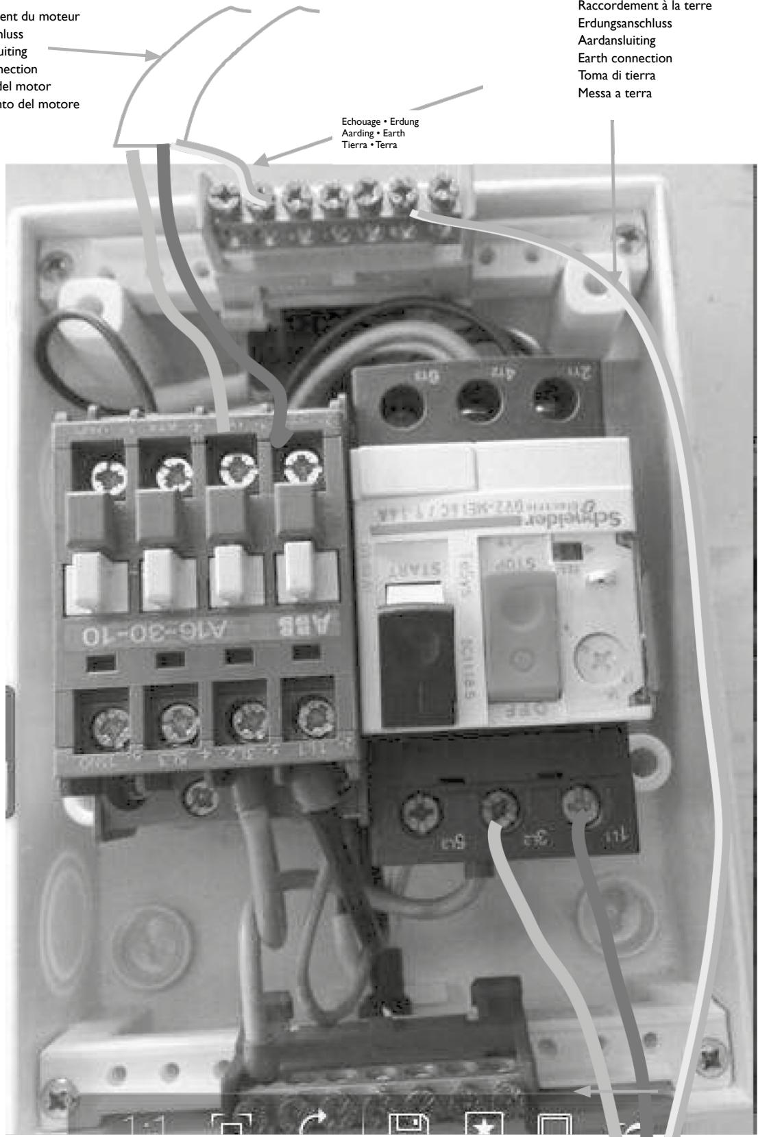 UBBINK L.450 X L.2.5 X H.1.4 M - Contracorriente controlador (monofásica) • Controcorrente Controller (monofase) - 1