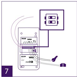 PHILIPS WelcomeEye Comfort - DES9500VDP - 531019 - WelcomeEye Compact - DES9300VDP - 531004 - Montañ zewétrznej płyty glównej lub dodatkowej - 7