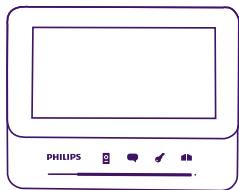 PHILIPS WelcomeEye Comfort - DES9500VDP - 531019 - WelcomeEye Compact - DES9300VDP - 531004 - CONTEUDO DO KIT - 2