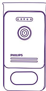 PHILIPS WelcomeEye Comfort - DES9500VDP - 531019 - WelcomeEye Compact - DES9300VDP - 531004 - 2.CONTENU DU KIT - 6