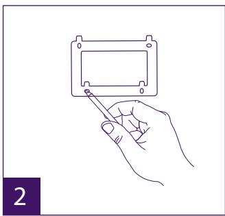 PHILIPS WelcomeEye Comfort - DES9500VDP - 531019 - WelcomeEye Compact - DES9300VDP - 531004 - Installazione del monitor principale o supplementare - 2