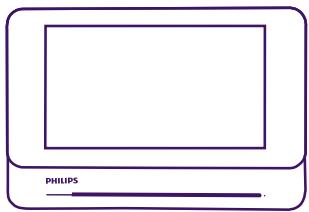 PHILIPS WelcomeEye Comfort - DES9500VDP - 531019 - WelcomeEye Compact - DES9300VDP - 531004 - INHOUVD VAN DE KIT - 1