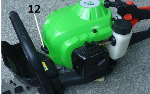 HYUNDAI HTHT26 - 2) Nomenclature : taille-haie thermique mod : HTHT26 - 2