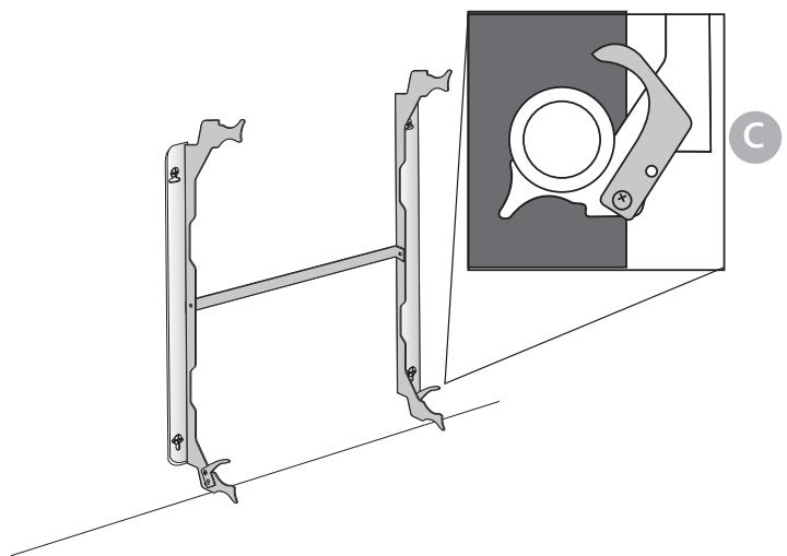 EQUATION VIRTUOSO 2-N - Fixation murale du radiateur - 33