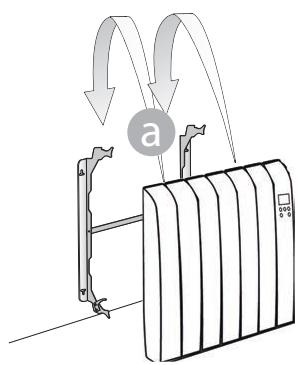 EQUATION VIRTUOSO 2-N - Fixation murale du radiateur - 34