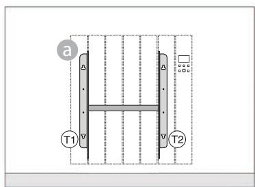 EQUATION VIRTUOSO 2-N - Fixation murale du radiateur - 25