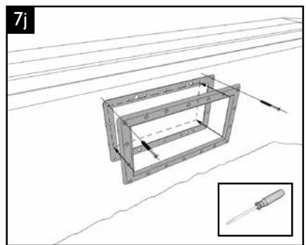 UBBINK SUNWATER ONE 360 - Reinigen Sie zunachst die Betonplatte sorgfaltig und entfernen Sie mit Schleifpapier Splitter von den Seitenwänden, um alle Ständer sauber und glatt zu halten. - 46