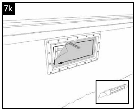 UBBINK SUNWATER ONE 360 - Reinigen Sie zunachst die Betonplatte sorgfaltig und entfernen Sie mit Schleifpapier Splitter von den Seitenwänden, um alle Ständer sauber und glatt zu halten. - 48