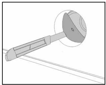 UBBINK SUNWATER ONE 360 - Reinigen Sie zunachst die Betonplatte sorgfaltig und entfernen Sie mit Schleifpapier Splitter von den Seitenwänden, um alle Ständer sauber und glatt zu halten. - 38