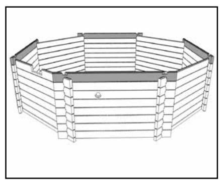UBBINK SUNWATER ONE 360 - Innanzitutto, pulire a fondo la soletta di cemento e rimuovere eventuali schegge o frammenti presenti sulla parete con della carta vetrata, cosi da rendere i supporti lisci e puliti. - 20