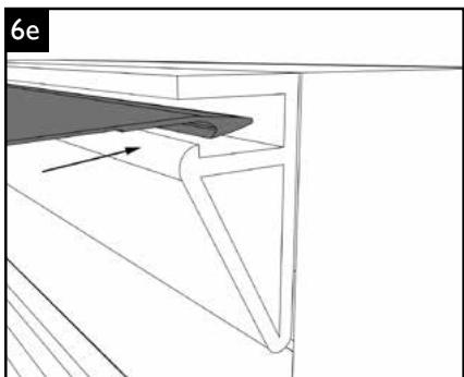 UBBINK SUNWATER ONE 360 - Reinigen Sie zunachst die Betonplatte sorgfaltig und entfernen Sie mit Schleifpapier Splitter von den Seitenwänden, um alle Ständer sauber und glatt zu halten. - 26