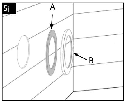 UBBINK SUNWATER ONE 360 - Reinigen Sie zunachst die Betonplatte sorgfaltig und entfernen Sie mit Schleifpapier Splitter von den Seitenwänden, um alle Ständer sauber und glatt zu halten. - 19