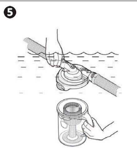 ZODIAC MX8 - I Nettoyage du piège à feuilles «Cyclonic™ Leaf Catcher» - 5