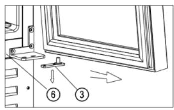 CATA 15107X - Reversing the door - 3