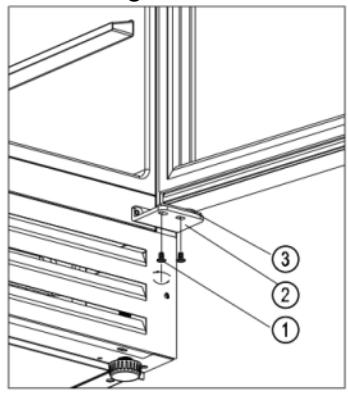 CATA 15107X - Reversing the door - 1