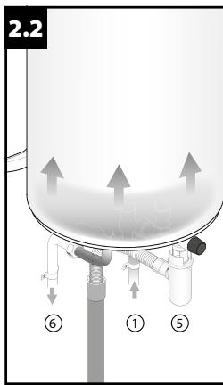 Leroy Merlin Chauffe-eau électrique 30l - Connexion hydraulique - 2