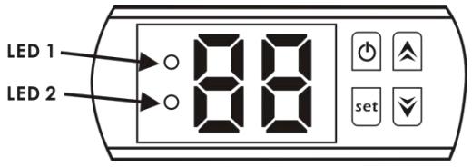 GRE HPM20, HPM30, HPM40 - De knoppen van de LED draad bediening - 1