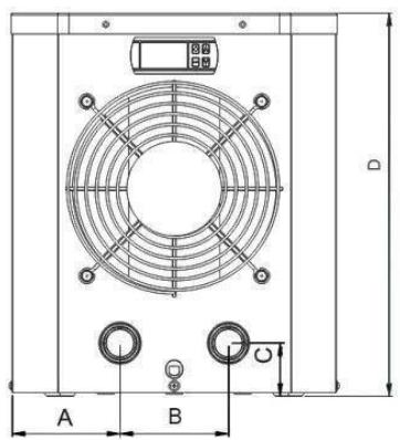 GRE HPM20, HPM30, HPM40 - Wymiary - 1