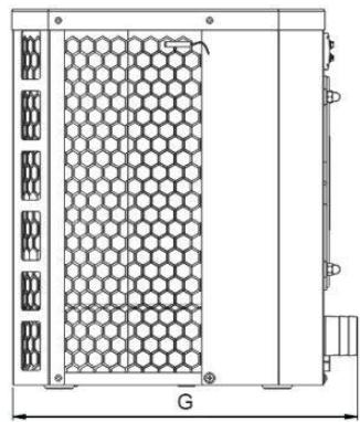 GRE HPM20, HPM30, HPM40 - Dimensiones - 2