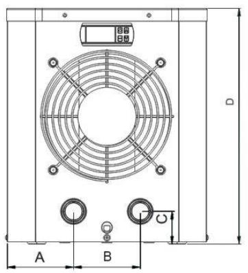 GRE HPM20, HPM30, HPM40 - Abmessungen - 1
