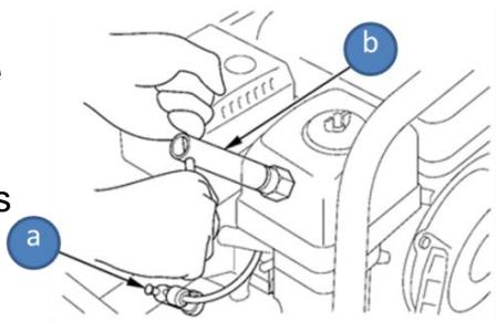 SPIDO T435 - Important: Cette opération doit être effectuee moteur à l'arrêt. - 1
