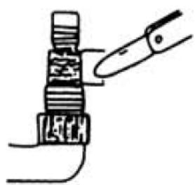RIBIMEX PRPVC755CC - 4.2- Branchement du tuyau d'évacuation - 2