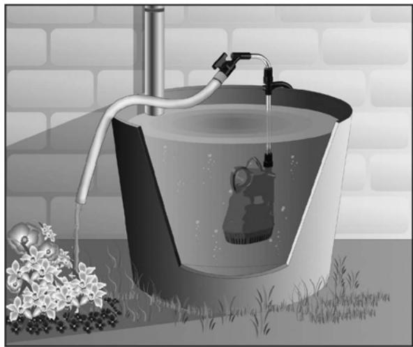 RIBIMEX PRPVF350 - 4.2- Branchement du tuyau d'évacuation - 1