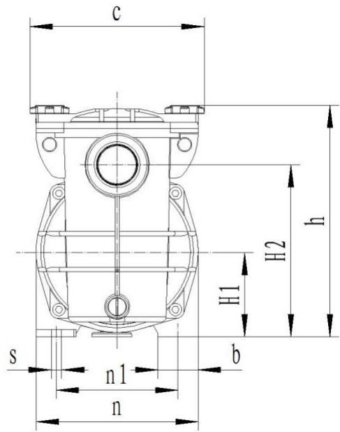 RIBIMEX SWIM 370 RIBIMEX - 2.2- Dimensions principales - 2