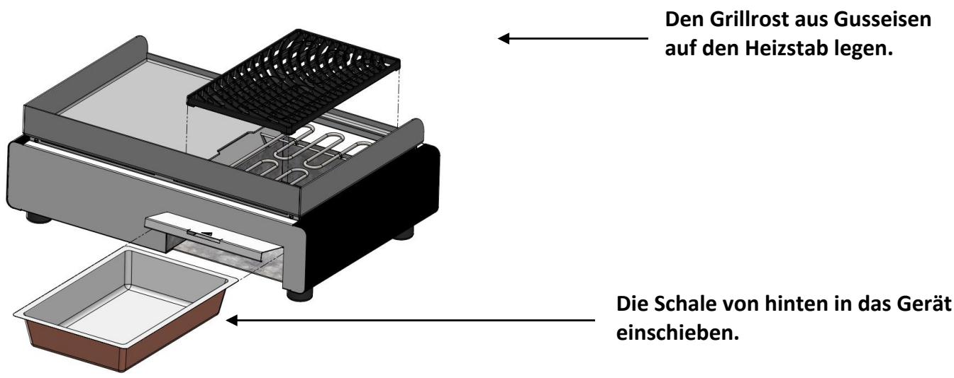 KRAMPOUZ DUO K - Vorbereitung des Gerätes - 1