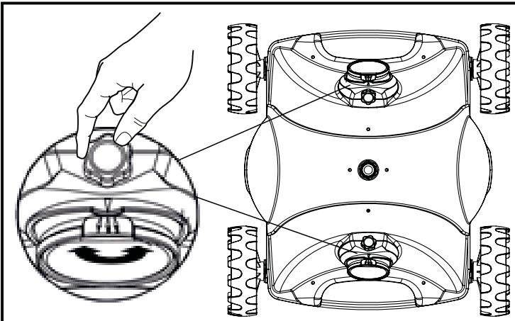 UBBINK ONE MAX - SETTING THE CLEANING PATTERN - 1