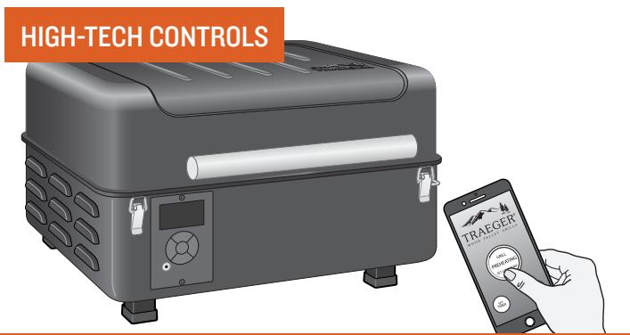 TRAEGER RANGER - GRILL PARTS AND FEATURES - 5