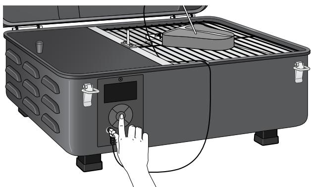 TRAEGER RANGER - USING THE MEAT PROBE - 5